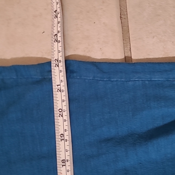 Merona Mens Blue/Green 4 Button Up Scoop Neck Short Sleeve Tshirt 100% Cotton LG - Picture 8 of 8